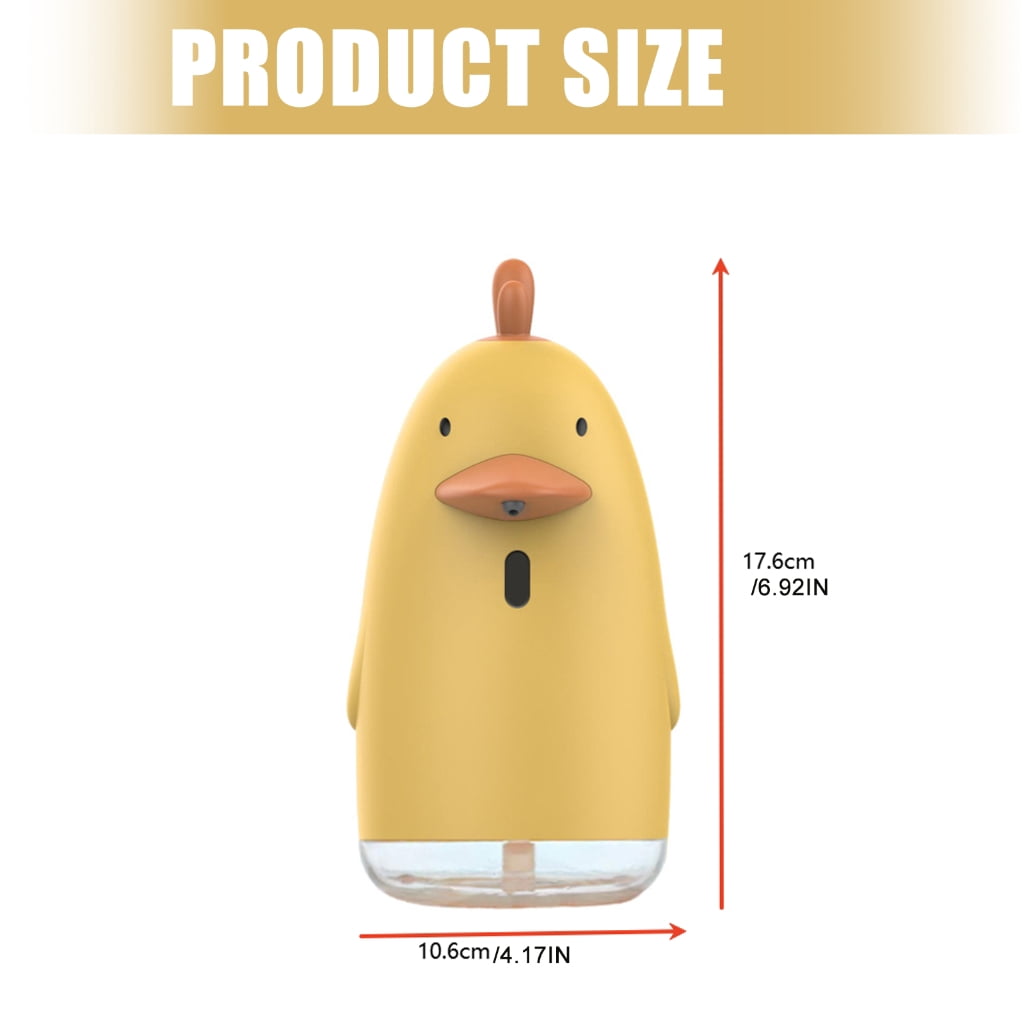 Automatic Foaming Soap Dispenser Lovely Ducks Touchless Hand Soap Foam Dispenser Induction Hand Washer for Hotel Bathroo