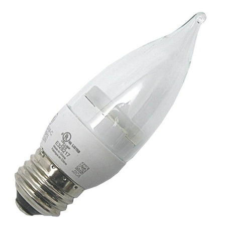 

GE 67995 - LED2DCAM-C/827 Candle Tip LED Light Bulb