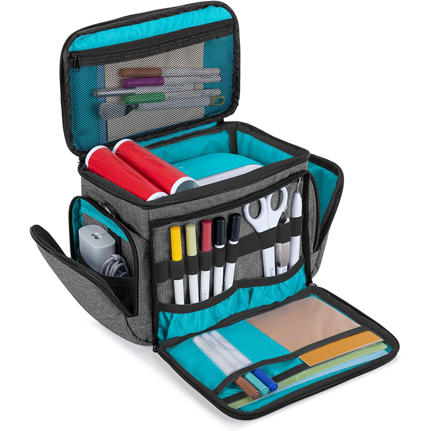 Bag for Cricut Joy and Tool Set with Accessories Storage Section Portable Carrying Case for Cricut Joy Large Capacity Storage Bag Pouch for Cricut Joy