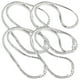 thumbnail image 1 of Cadenas de Plata 925 Esterlina VentDepot 4Pzas 50cm 6mm de grosor, 1 of 4