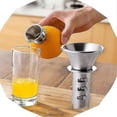 thumbnail image 1 of Stainless Steel Lemon Juicer - Manual Citrus Press for Oranges, Limes, Lemons, 1 of 3