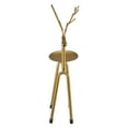 thumbnail image 5 of Northlight 13.25" Large Bronze Reindeer Christmas Pillar Candle Holder, 5 of 7