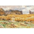 thumbnail image 2 of Sargent, John Singer 14x11 White Modern Wood Framed Museum Art Print Titled - Camouflaged Field in France, 2 of 4