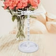 thumbnail image 4 of Necklace Organizer Hanging Rack Rotation for Necklace Holder Scrunchie Bracelets Chains Tall White, 4 of 9