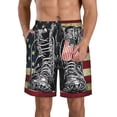 thumbnail image 1 of Fotbe Veterans Day1 Trajes de Baño Estampados para Hombre, Shorts de Verano de Secado Rápido, Ropa de Playa, Bañadores-Small, 1 of 6