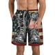 thumbnail image 1 of Balery Veterans Day1 Traje de Baño Estilo Hawaiano para Hombre, Shorts de Secado Rápido con Bolsillos-Medium, 1 of 6