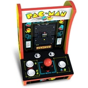 Arcade1Up Pac-Man Countercade - 3 Classic Games, Retro Game Console for Home, Portable Console with 7-Inch Screen, Table-top Video Game for Game Room