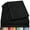 Black, variant on 6 Piece Premium Bamboo Sheet Set, Deep Pockets, 50 Colors, 2200 Count, Soft