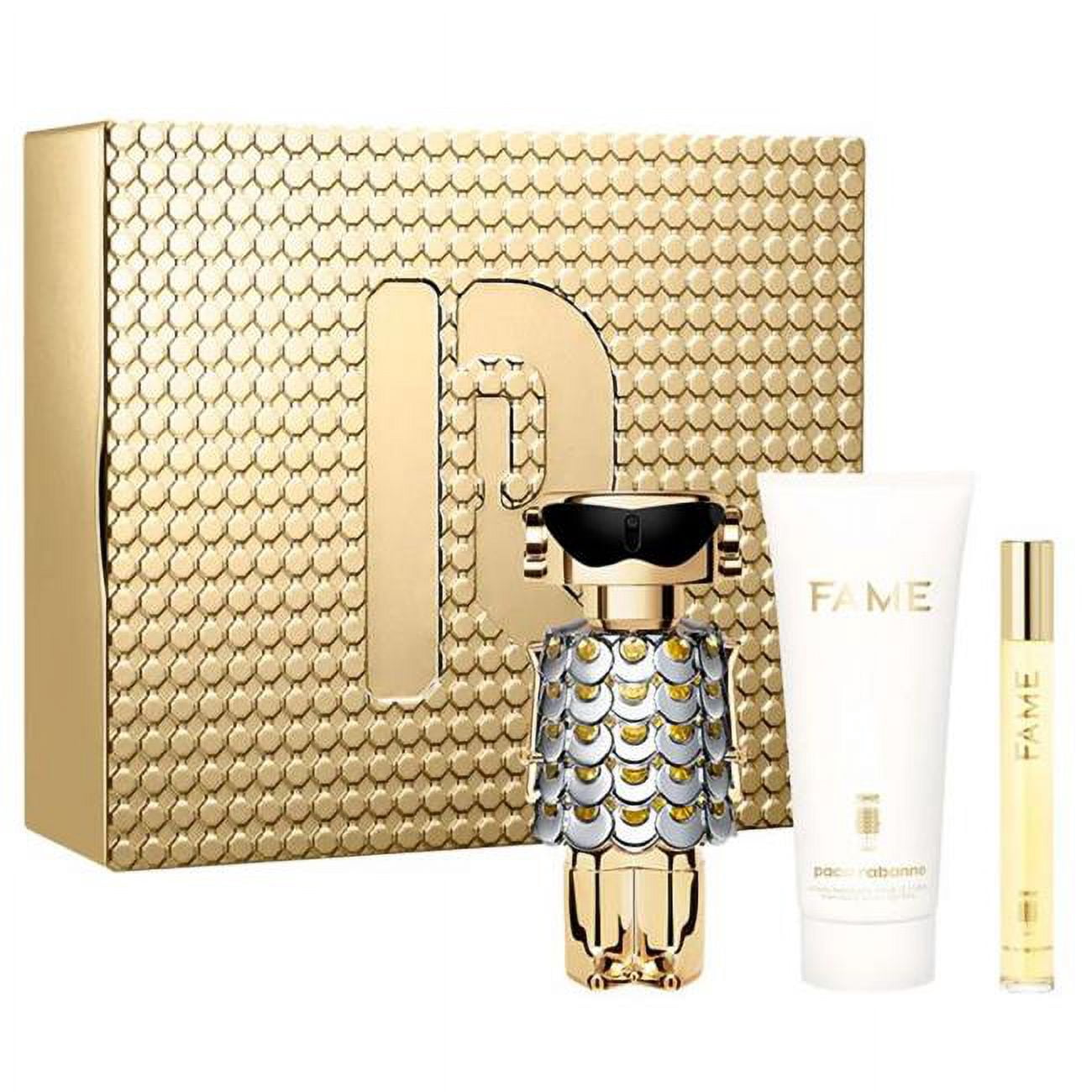 Paco Rabanne Fame Women's 3 Piece Fragrance Gift Set (2.8 OZ Eau
