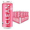 (12 Cans) CLEAN Cause Watermelon Mint Organic Sparkling Yerba Mate Tea - Organic, Low Calorie & Low Sugar (160mg Caffeine), 16 Fl Oz - 50% PROFITS SUPPORT RECOVERY FROM ALCOHOL & DRUG ADDICTION