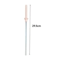 thumbnail image 6 of Zioy 1 Set Silicone Straw Universal Heat Resistant Long Straws Durable Reusable Straw Nozzle for 30oz And 40oz Cups, 6 of 6