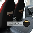 thumbnail image 5 of Uemuo Red Rose Pattern Car Seat Covers for Front Seats Waterproof Seat Covers for Cars, Universal Auto Front Seats Protector Fits for Car-, 5 of 6