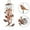 Bird, variant on Highland Animal Wind Chimes for Outside, Metal Windchimes Outdoors, Highland Gifts for Women/Men, Memorial/Birthday Gifts, Garden Decor for Outside, Patio or Yard, Durable Chimes for Outdoors