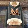thumbnail image 2 of New Arrival TaLove womens fall fashion 2025Graphic Cute Oversized Hoodies For Women Sweatshirts For Women Half Zip Womens Long Sleeve Tops Casual Cotton Womens Fashion Tops Sexy, 2 of 6
