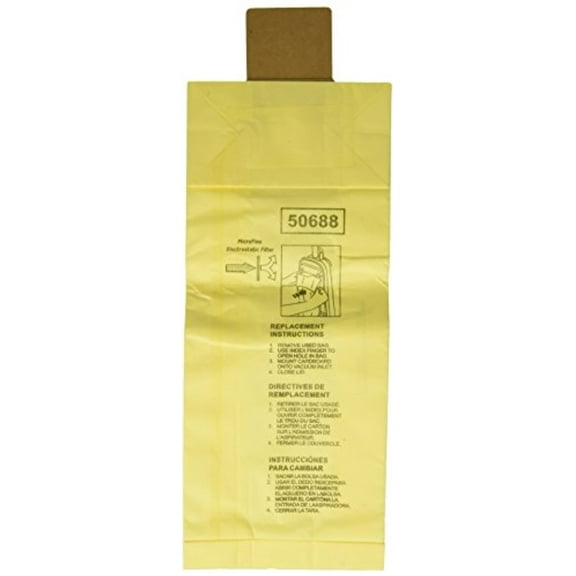 3 Kenmore Sears 50688 50690 U Vacuum Bags Upright Canister Panasonic U 2 Miele Z Sanyo PU 1 Vacuum Cleaners MC 117PF MC E400 S170i S170 S179 S185 S300 SC A or SC U