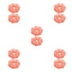 thumbnail image 1 of Moyic Paquete de 2 Pastilleros Plástico 7 Rejillas Almacenamiento Tableta Dispensador de dulces Caja de organización de bolsillo portátil Naranja 5Conjunto, 1 of 6
