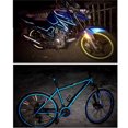 thumbnail image 3 of Kenally Pegatina reflectante de 8M, cinta de advertencia luminosa para llanta, tira reflectora adhesiva para rueda de cuadro de bicicleta de Type9 NO9, 3 of 6