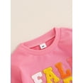 thumbnail image 6 of Suealasg Baby Boys Girls Fall Sweatshirt Long Sleeve Crew Neck Letters Embroidery Pullovers Tops 6M 1T 2T 3T Toddler Casual Autumn Clothes, 6 of 7