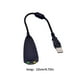 thumbnail image 4 of Sidaley Adaptador de auriculares, Cable conector de núcleo de cobre, convertidor de auriculares portátil ligero, accesorios de micrófono Juegos de teclado y mouse para computadora, 4 of 6