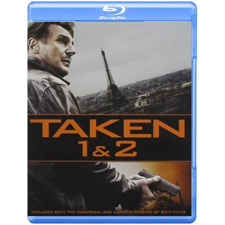 Taken 1 2 ( Disc, 2014, 2-Disc Set) NEW FREE SHIPPING