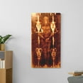 thumbnail image 5 of Shroud of Turin Perpignan Cathedral Jesus Christ Posters Wall Art Painting Canvas Gift Living Room Prints Bedroom Decor Poster Artworks 20x40inch(50x100cm), 5 of 5