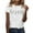 White, variant on Seductiva Women's Short Sleeve T-Shirt Clearance Womens Graphic T Shirt Vintage Floral Shirt Flower Tee Fall Shirts