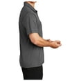 thumbnail image 3 of Yellow Rooster Men's Sport-Tek Embossed PosiCharge Tough Polo Dark Smoke Grey XS, 3 of 6