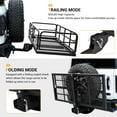 thumbnail image 3 of Garvee 750 LB Collapsible Hitch Mount Cargo Carrier, Heavy Duty Folding Cargo Rack with Steel Construction, Rust-Resistant for 2-Inch Receiver, SUV, RV, Truck, 3 of 5