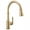 Champagne Bronze, variant on Delta Broderick: Single Handle Pull-Down Kitchen Faucet