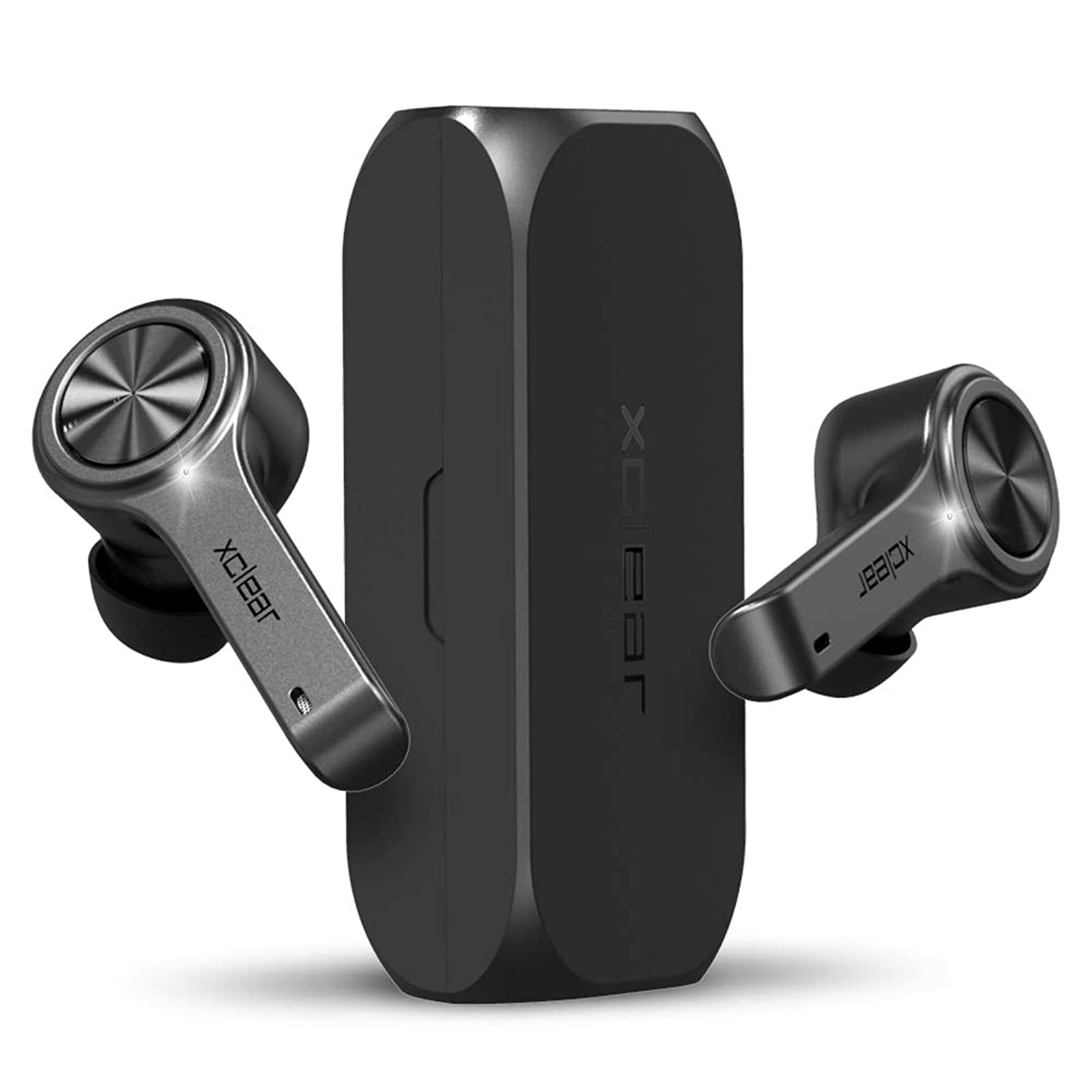 Xclear Wireless Earbuds With Immersive Sounds True 5 0 Bluetooth In Ear Headphones With Charging Case Quick Pairing Stereo Calls Built In Microphones Ipx5 Sweatproof Pumping Bass For Sports Black Walmart Com<script async src=