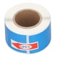thumbnail image 3 of 1 rollo de etiqueta de cable térmico impermeable resistente al aceite papel para etiquetas adhesivo sin tinta para ingeniería de comunicación de fibra azul, 3 of 14