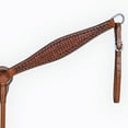 thumbnail image 3 of Comfytack Western Horse Breast Collar Hand Tooled Genuine American Leather Tack Brown, 3 of 4