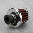 thumbnail image 4 of Universal Mini Air Red Oil Vent Valve Breather Filter  Lightweight High Filtration Efficiency Auto Car Accessory, 4 of 7