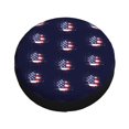thumbnail image 4 of PUREYAH July Usa Day Flag Rv Spare Tire Cover, Wheel Covers Protectors Universal Fit for Camping Travel Trailer Truck 17 inch, 4 of 6
