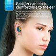 thumbnail image 3 of Auriculares inalámbricos Auriculares Bluetooth 5.0, IPX7 a prueba de agua, 100 horas de tiempo de reproducción con caja de carga, pantalla LED de batería, auriculares, audio estéreo 3D Auriculares con JFHHH pequeña, 3 of 5