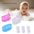 thumbnail image 3 of Cepillo de dientes de dedo de silicona Jadeshay para bebés y niños, 3 of 10