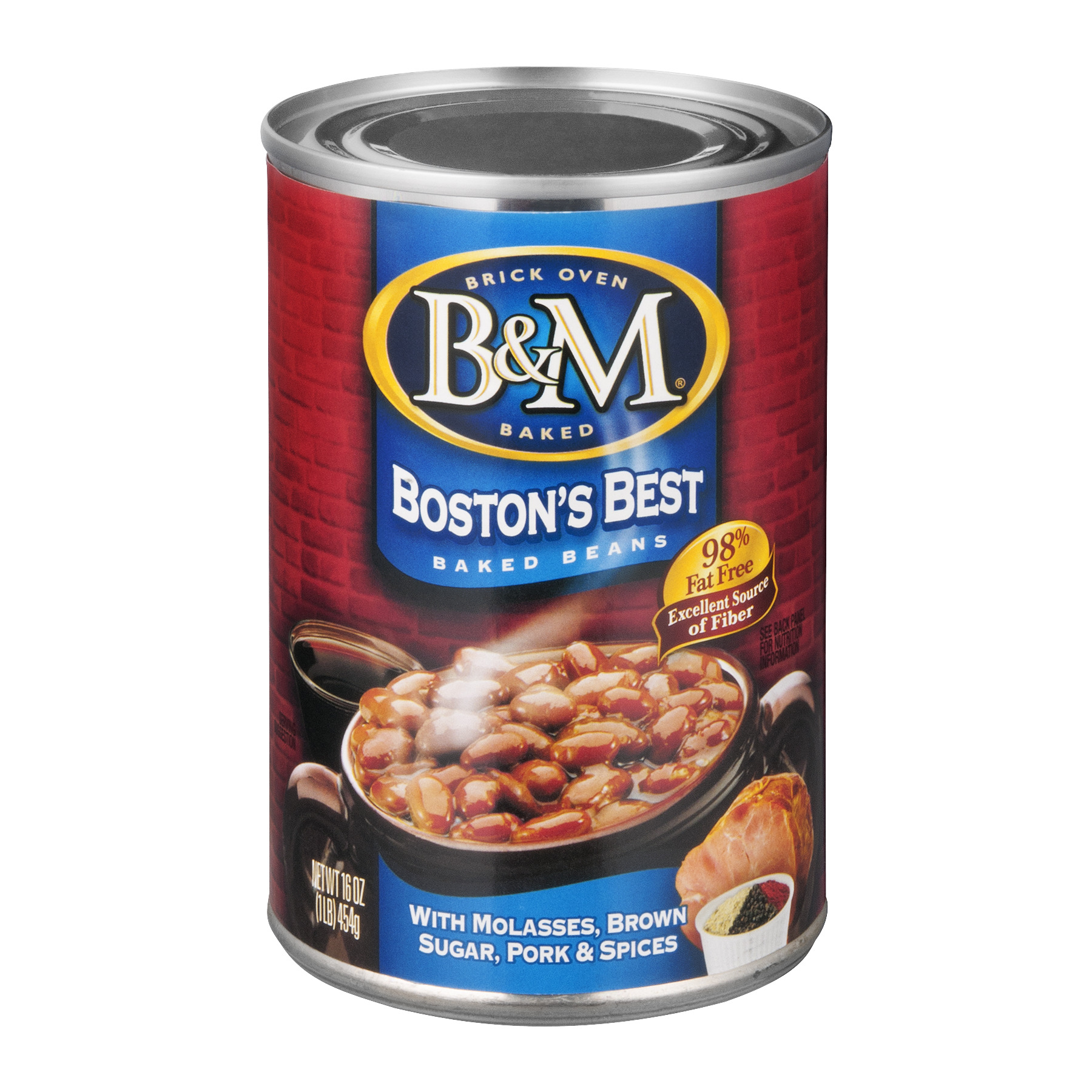 B&M Boston's Best With Molasses Brown Sugar Pork & Spices Baked Beans