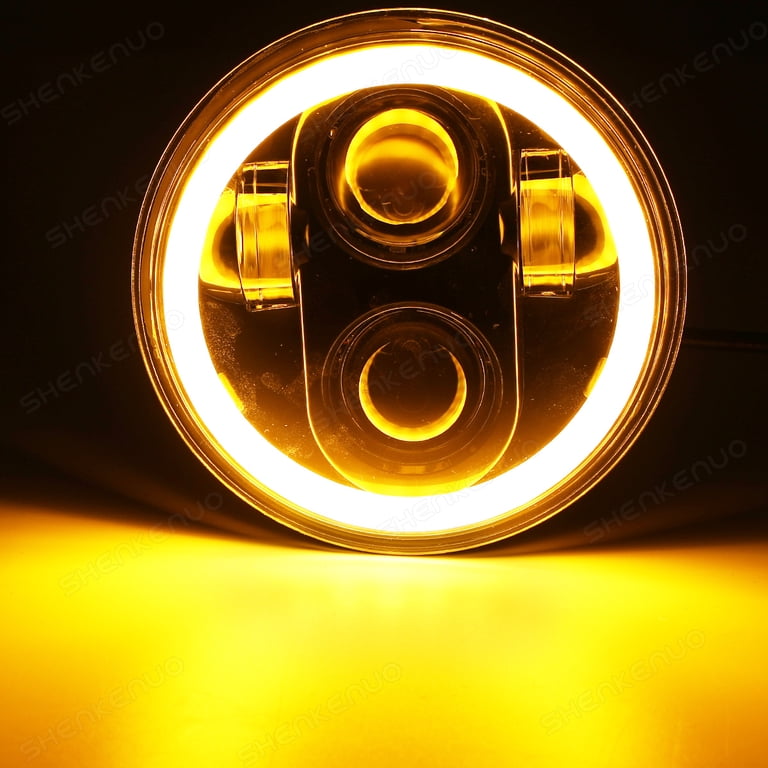 5.75 inch Led motorcycle headlight projector Lens Faro Moto For Led 5