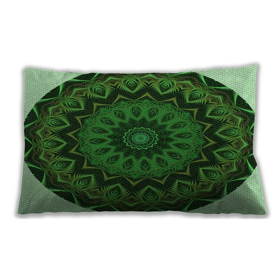Ahgly Company Indoor Rectangular Contemporary Lumbar Throw Pillow, 13 inch by 19 inch