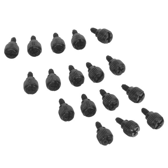 OUNONA 100Pcs Black Computer Pc Case Screws Practical Design for Secure Assembly