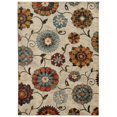 thumbnail image 3 of Style Haven  Sierra Largescale Floral Area Rug 3'10" x 5'5" 4' x 6' Indoor Living Room, Bedroom Pink Transitional, 3 of 5