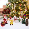 thumbnail image 4 of 7 piezas decorativa estatua de Navidad resina Micro decoración figurita Kit para en de, 4 of 8