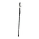 thumbnail image 5 of Bastones de trekking retráctiles con mango antideslizante para exteriores, para hombre y mujer, bastones portátiles para caminar, bastón de senderismo Negro, 5 of 8
