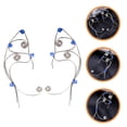 thumbnail image 3 of Miangastore Earring Fairy Costume Accessory Multi 1 Pair 2x1.4in Copper, 3 of 9