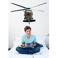 thumbnail image 2 of Wallhogs Chibi LACoFD Copter 19 Front View Cutout Wall Decal, 2 of 2