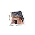 thumbnail image 2 of OFFIGAM 4PCS Terrarium Figurines Thatched Huts Resin Assorted Color for Garden Accessories, 2 of 8