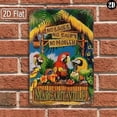 thumbnail image 2 of HELLOYOUNG No Shoes No Shirt No Problem Vintage Metal Sign, 8x12 Inch Durable Margaritaville Wall Art for Beach Bar Island Home Decor, 2 of 14
