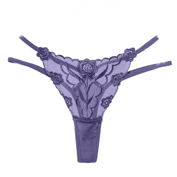 Bigersell Womens Briefs Underwear Clearance Cute Underwear Women Boyshort Thongs Panty Style P-1412 Cotton Plus Size Panties Seamless Thongs Briefs Mid Waist Women Cheeky Panties Navy One Size