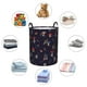 thumbnail image 4 of Fotbe Mushrooms3 Cesto de Ropa con Asas, Cesto Impermeable de Gran Capacidad, Bolsa de Lavado para Dormitorio, Cesto de Ropa con Ruedas y Asas-Small, 4 of 6