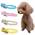 thumbnail image 2 of Bozal para perros, bozal de malla de nailon ajustable para perros pequeños, medianos y grandes, evita morder, masticar y lamer, 2 of 5